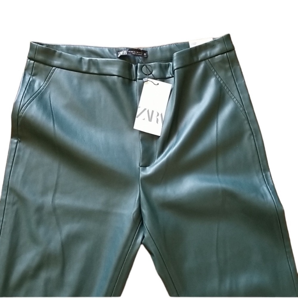 NWT Zara Green faux leather high rise legging
Blogger's favorite - Picture 7 of 8